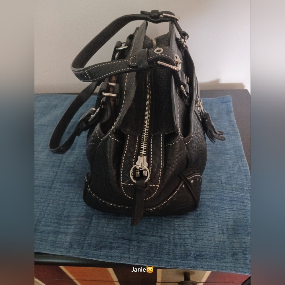 Vintage Coach Zipper close Satchel bag - Picture 7 of 12